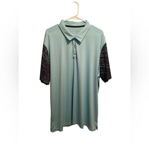 Oakley Men's Blue Polo Shirt. Size XXL. Good condition‎